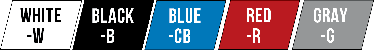 5 colors