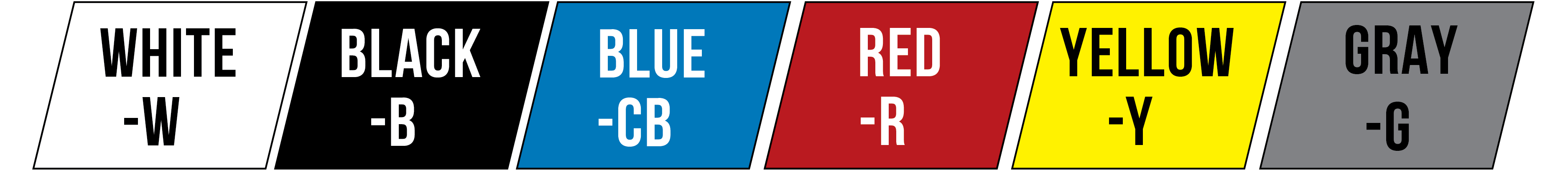 6 colors