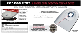 4 Barrel Cold Air Box Details