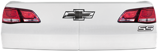 S2 Chevrolet Impala Bumper Cover Graphic ID Kit, Applied