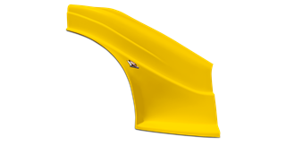 MD3 Evolution Fender, Right, Flat, Side View