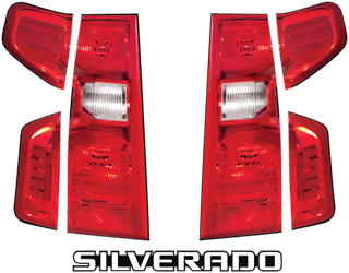Chevrolet Silverado Bumper Cover Graphic ID Kit