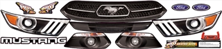 MD3 Ford Mustang Graphic ID Kit, Complete
