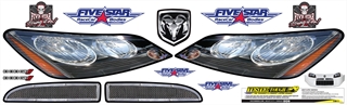 Dirt Grand National Dodge Charger Nose Graphic ID Kit