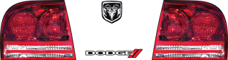 LMSC Dodge Charger Bumper Cover Graphic ID Kit