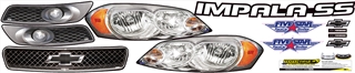 MD3 Gen 1 &amp; 2 Impala SS Graphic ID Kit, Complete