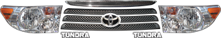Off Road Truck Toyota Tundra Nose Graphic ID Kit