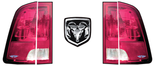 Trophy Kart Truck Dodge Ram Bumper Cover Graphic ID Kit