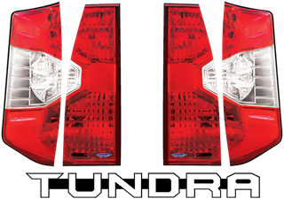 Toyota Tundra Bumper Cover Graphic ID Kit