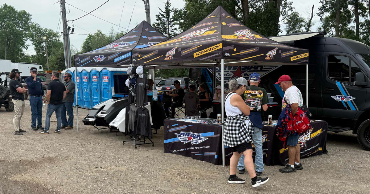 Five Star Road Tour booth during the Larry Hillerud Memorial