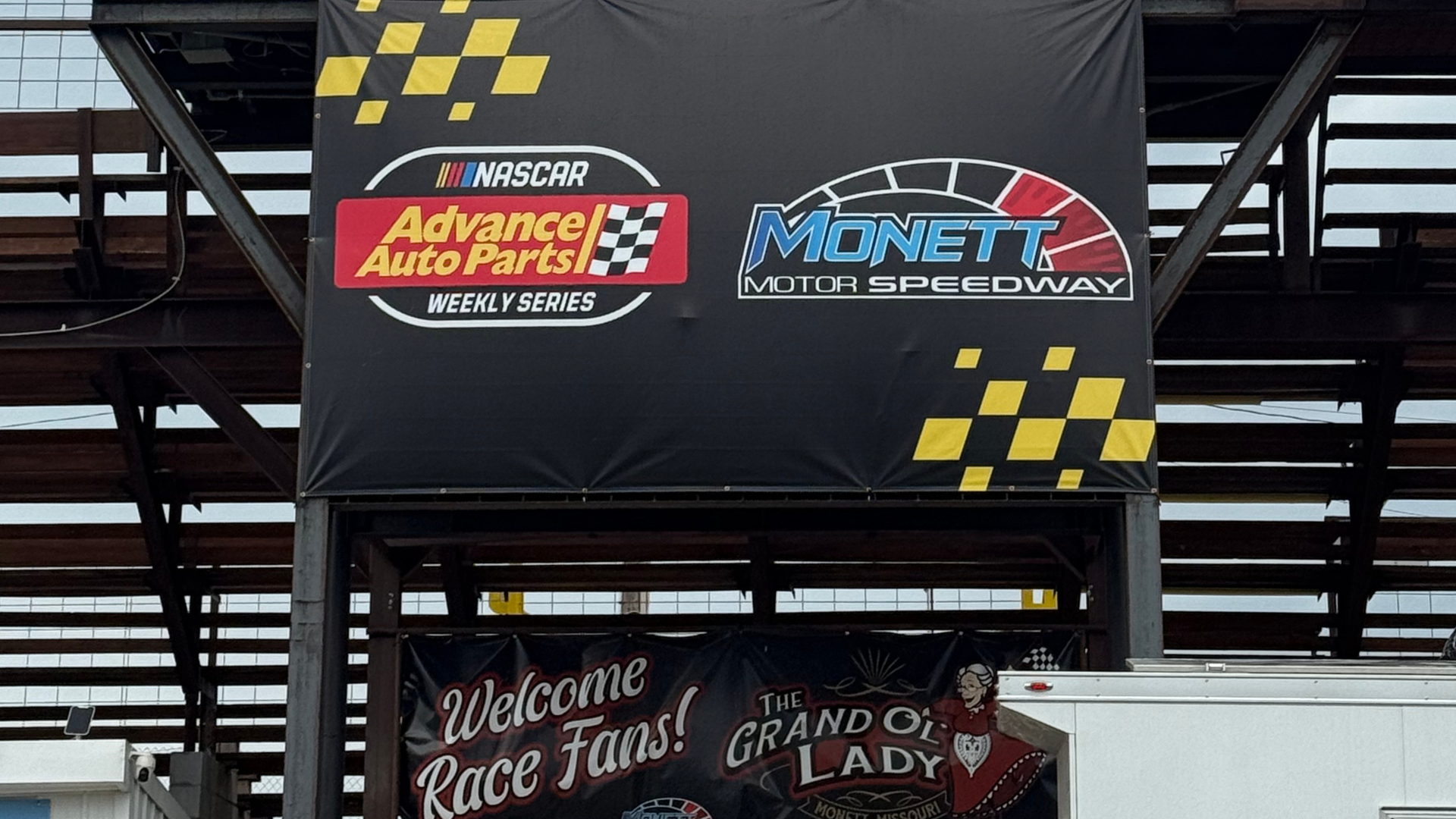 Monett Motor Speedway Sign