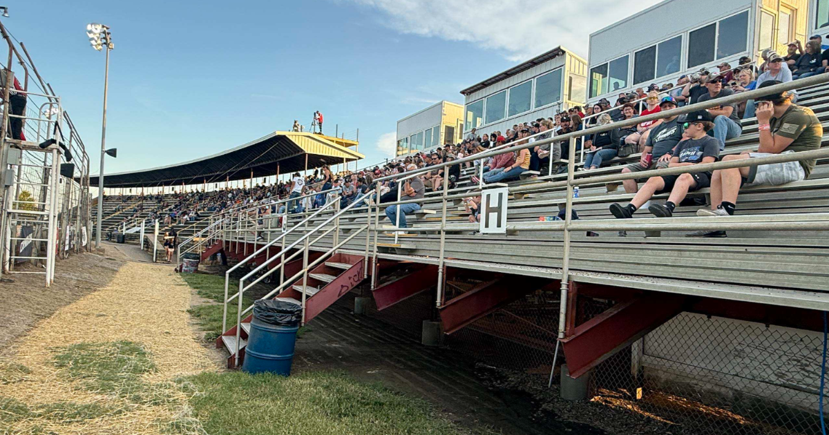 ASCS Sprint Car racing action at Belleville High Banks Speedway