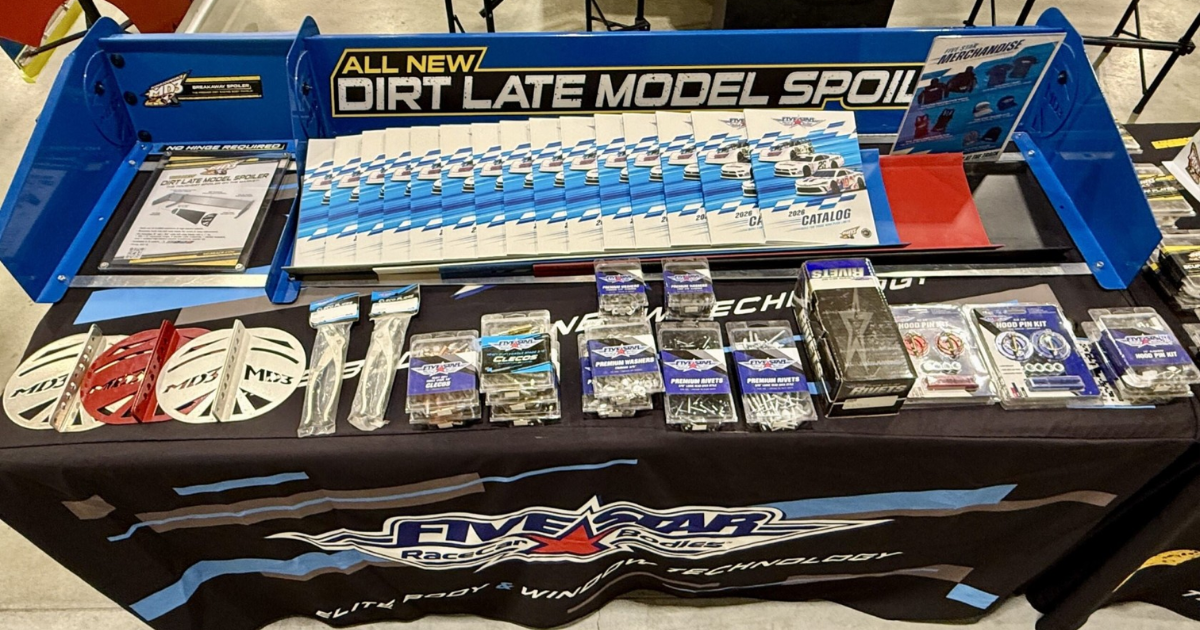 Road Tour booth display photo from the Midwest Motorsports Expo in Rochester