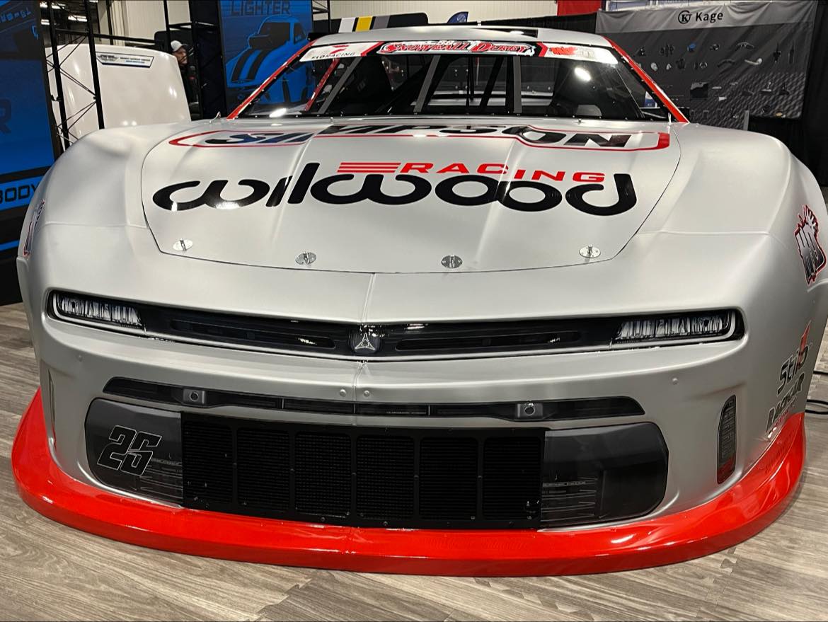 Five Star Bodies Direct Connection-licensed NextGen Dodge Charger Nose for Late Model Stock
