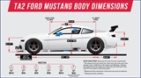 TA2 Mustang Dimensions
